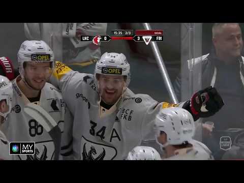 Lausanne HC - Fribourg-Gottéron 4-6 (0-2; 3-3; 1-1)