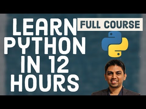Python Tutorial for Beginners Full Course in 12 Hours Python Mega Course
