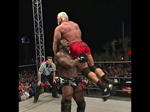 Booker T defeats Scott Steiner for the WCW World