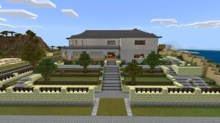 マイクラでR6Sの民家を作ってみた！