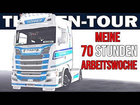 ETS2 THEMEN-TOUR: Meine 70 Stunden ARBEITSWOCHE [#1648] EURO TRUCK SIMULATOR 2