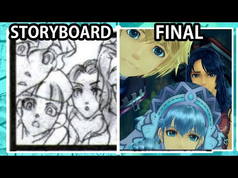 Storyboards Comparison - Xenoblade Chronicles: Definitive Edition