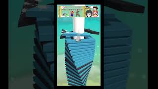 【#StackBall】【#爽快感】毎日の日課になりつつある！台座砕きマスターの道#VTuber#Shorts#スマホゲーム#StackBall #stackball