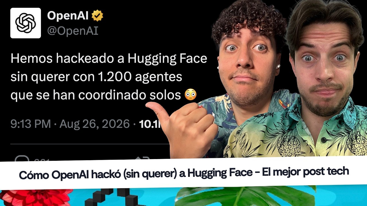 Noticias programación: OpenAI hackeó HuggingFace, mejor post tech, AliExpress espía #CaféConCodely