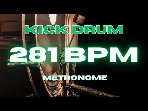 281 BPM - Kick Drum Metronome
