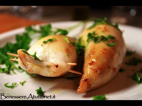 Calamari ripieni: ricetta facile e veloce