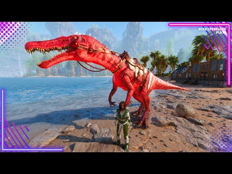 Our First Alpha Tame Is A Beast!! - ARK Primal Chaos The Center [Episode 8]