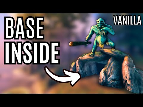 BUILT a Base INSIDE Crypts in VANILLA Valheim [Science-heim E.4]