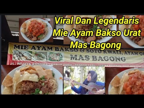 Legendaris ⁉️Mukbang Mie Ayam Bakso Urat Mas Bagong || Sejarah Mie Ayam Di Indonesia