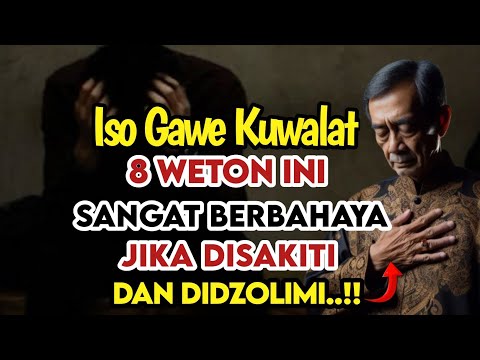 8 WETON INI‼️SANGAT BERBAHAYA JANGAN DISAKITI DAN DIDZOLIMI ISO GAWE KUWALAT