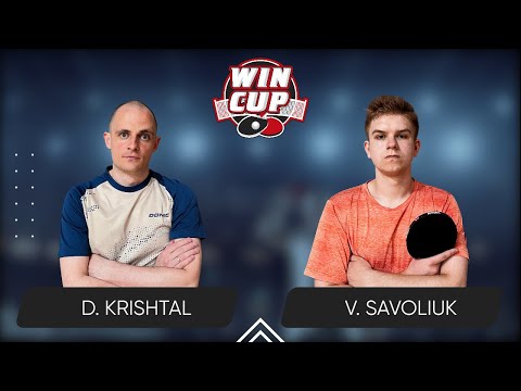 17:00 Dmytro Kryshtal - Volodymyr Savoliuk West 3 WIN CUP 28.10.2023 | TABLE TENNIS WINCUP