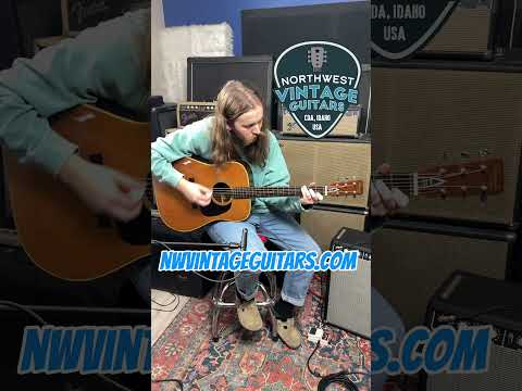 *Video* Yamaki Custom Folk No 125 Dreadnought w/Vintage Hard Shell Case. - 1970's image 26