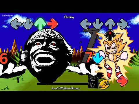 [SWAP] FNF 67 meme vs Sonic.exe All sings Chasing | fnf 67 song phonk Remix -Friday Night Funkin