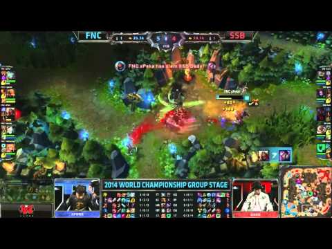 [Worlds 2014] xPeke (Zed) vs Dade (Talon) - 1v1