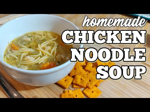 INSTANT POT CHICKEN NOODLE SOUP