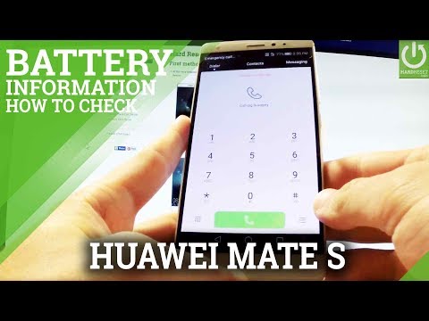 Battery Temperature in HUAWEI Mate S - Testing Menu / Battery Info