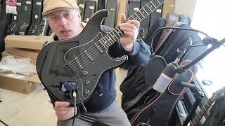 Video thumbnail for Tagima TG500 Strat Style Electric Guitar by Flowforth Instruments