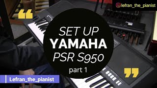 Download lagu TUTORIAL SETTING YAMAHA PSR S950 UNTUK SOLO KEYBOARD - FINGERED CHORD #yamahapsr #psrs950 mp3