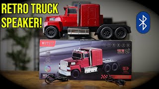 Does It Sound as Good as It Looks? | Retro Truck Bluetooth Speaker Review