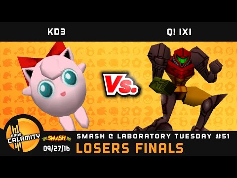 S@LT #51 | KD3 (B.Falcon, Puff) vs Q! ixi (Blu.Falcon, Samus) - Losers Finals - SSB64 Singles
