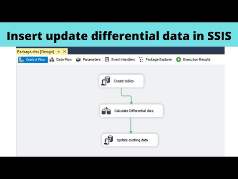 63 Insert update differential data in SSIS