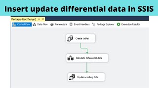 63 Insert update differential data in SSIS