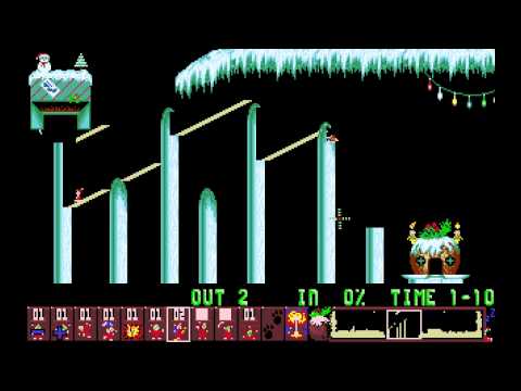 Xmas Lemmings 1992 PC