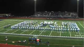 preview picture of video 'Halftime: Hudson vs. Brunswick • 2012 Hudson High School Swing Marching Band [DC]'