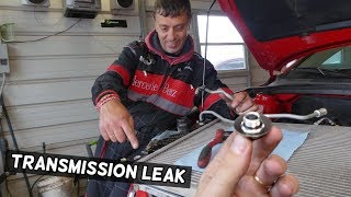 COMMON TRANSMISSION OIL LEAK ON CHEVROLET BUICK GMC CADILLAC