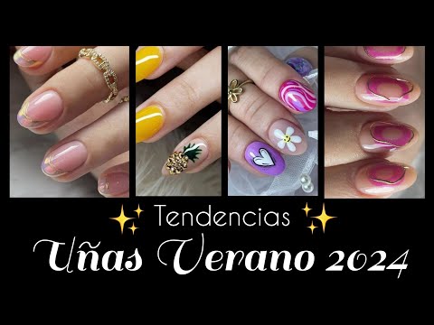 TENDENCIA EN UÑAS PARA VERANO 2024#tendency #uñasprincipiantes #diseñosdeuñas #nailart #uñas2024