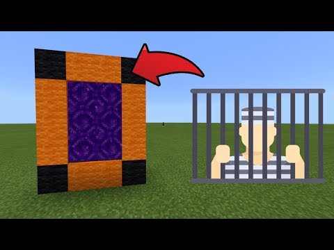 Flax - How To Make a Portal to the Prison Dimension in MCPE (Minecraft PE)