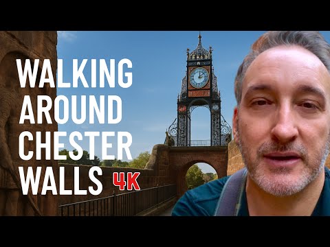 Explore Chester's Historic City Walls in Stunning 4K