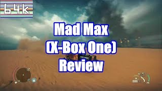 Mad Max (X-Box One) Review