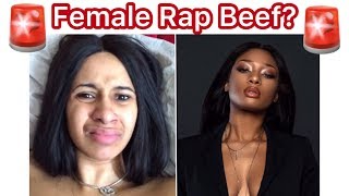 Cardi B Sends Shots at New HOT Rapper Megan Thee Stallion