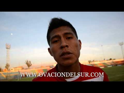 entrevista a Erik Flores jugador de Alas Peruanas - Copa Perú Región VII - 16/10/2013