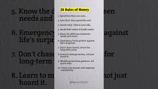 Download lagu 20 Rules of Money | #tricks #psychology #quotes #mindset #shorts #motivation mp3 Download lagu 20 Rules of Money | #tricks #psychology #quotes #mindset #shorts #motivation mp3