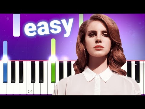 Video Games - Lana del Rey piano tutorial