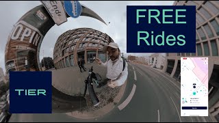 TIER eScooters - How I Ride for FREE in Berlin