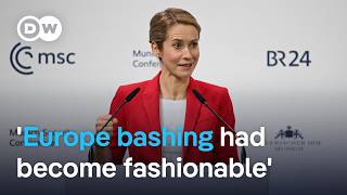 EU's Kallas refutes US portrayal of Europe in decline at MSC 2026 | DW News