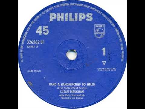 UK New Entry 1963 (32) Susan Maughan - Hand A Handkerchief To Helen