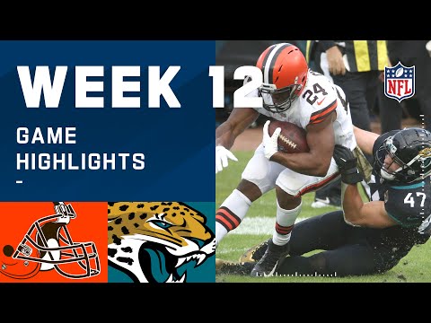 Browns vs. Jaguars Week 12 Highlights | NFL 2020