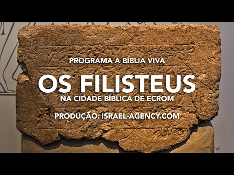 Os Filisteus em Ecrom - Tel Mikneh, Programa a Bíblia Viva, Notícias de Israel, Cafetorah.com