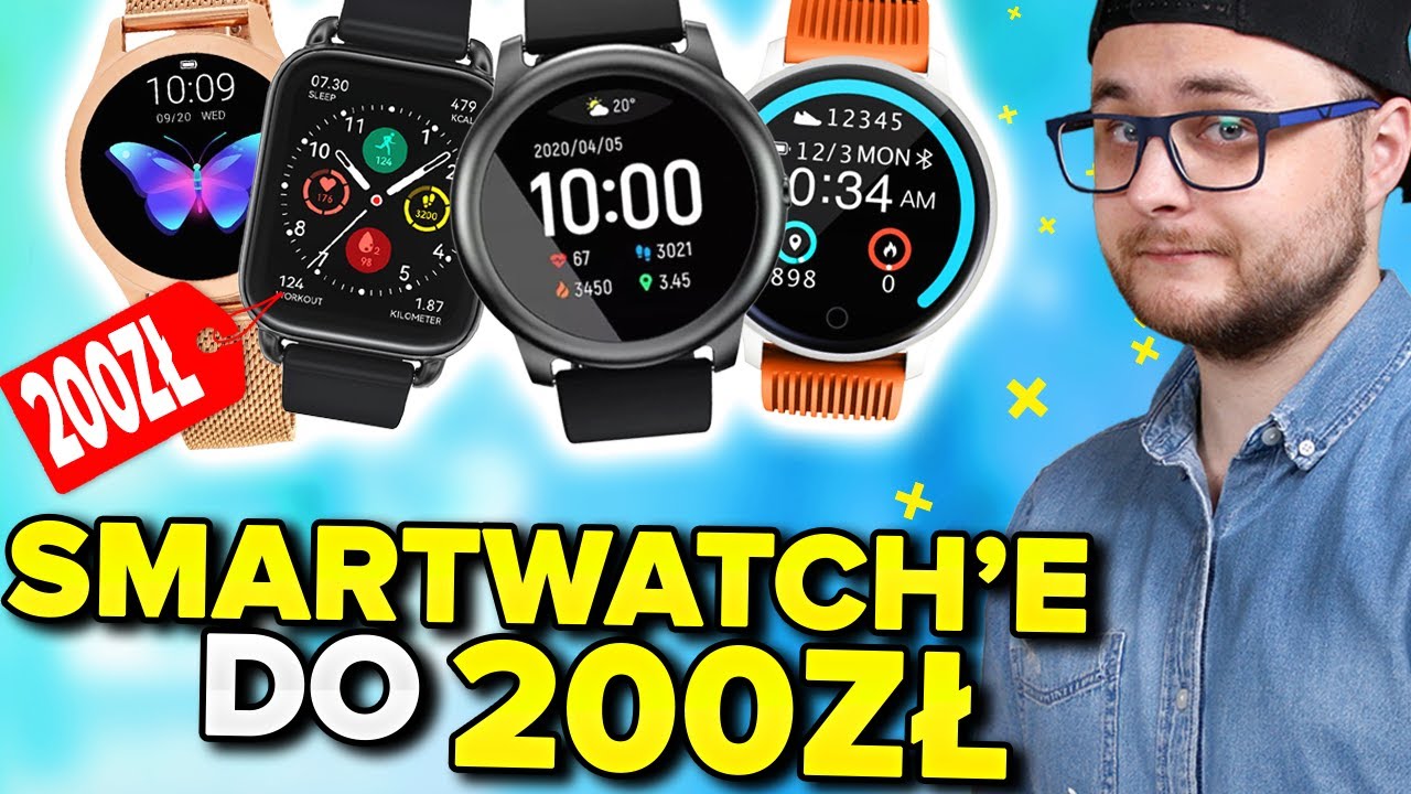 NAJLEPSZE SAMARTWATCHE DO 200 ZŁ TOP5 ⌚ NIE TYLKO XIAOMI (2022)
