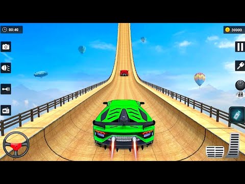 Car Ramp Challenge 🚀 End Tak Dekhna कार वाला गेम कार गेम 