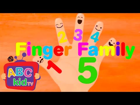 Finger Family Sing Along | ABC Kid TV Nursery Rhymes & Kids Songs