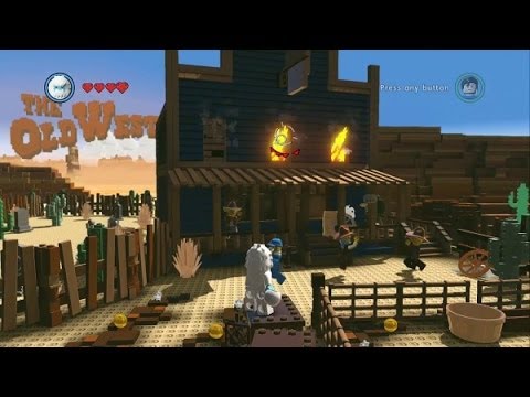 The LEGO Movie Videogame - All 20 Red Brick Locations (Complete Guide)