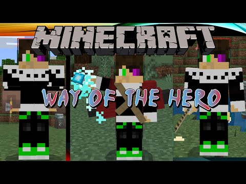 *ONE OF THE BEST* Way of the Hero Mod! Animations, Abilities, Crossover... (Minecraft Anime Mod)
