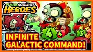 【PVZH】銀河指令を使いまわす！？ | Infinite Galactic Command Combo!?【Plants vs. Zombies Heroes】