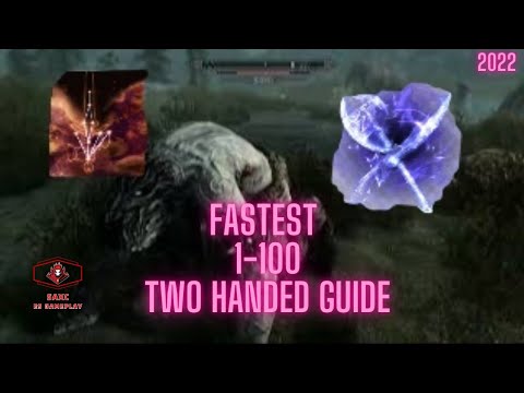 Ultimate Skyrim Guide: Fastest 1-100 Two Handed Levelling Tutorial - Episode XIII