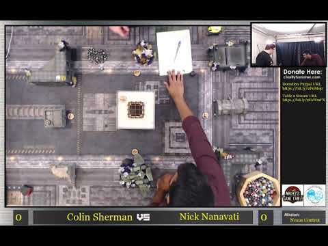 Charity Hammer Stream 1 Game 1 - Nick Nanavati (Wytch Cult) vs Colin Sherman (Bugs)